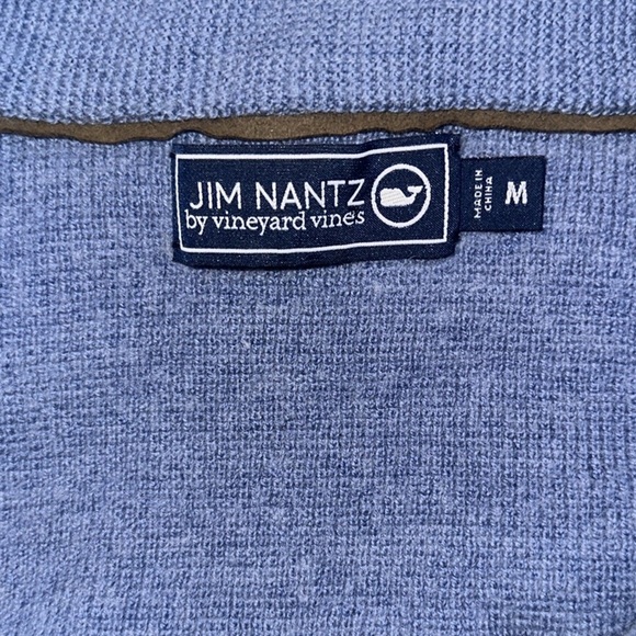 Vineyard Vines Jim Naatz 1/4 Zip Long Sleeve Merino Wool Pullover Men Medium - Picture 5 of 7